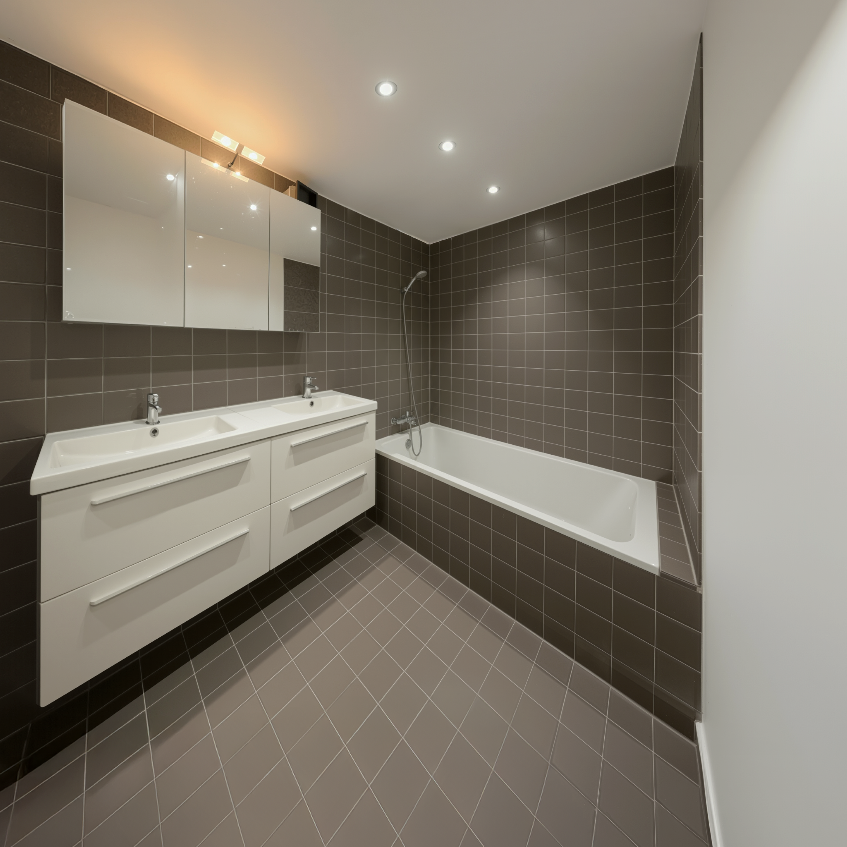Badkamer 1 vóór de renovatie