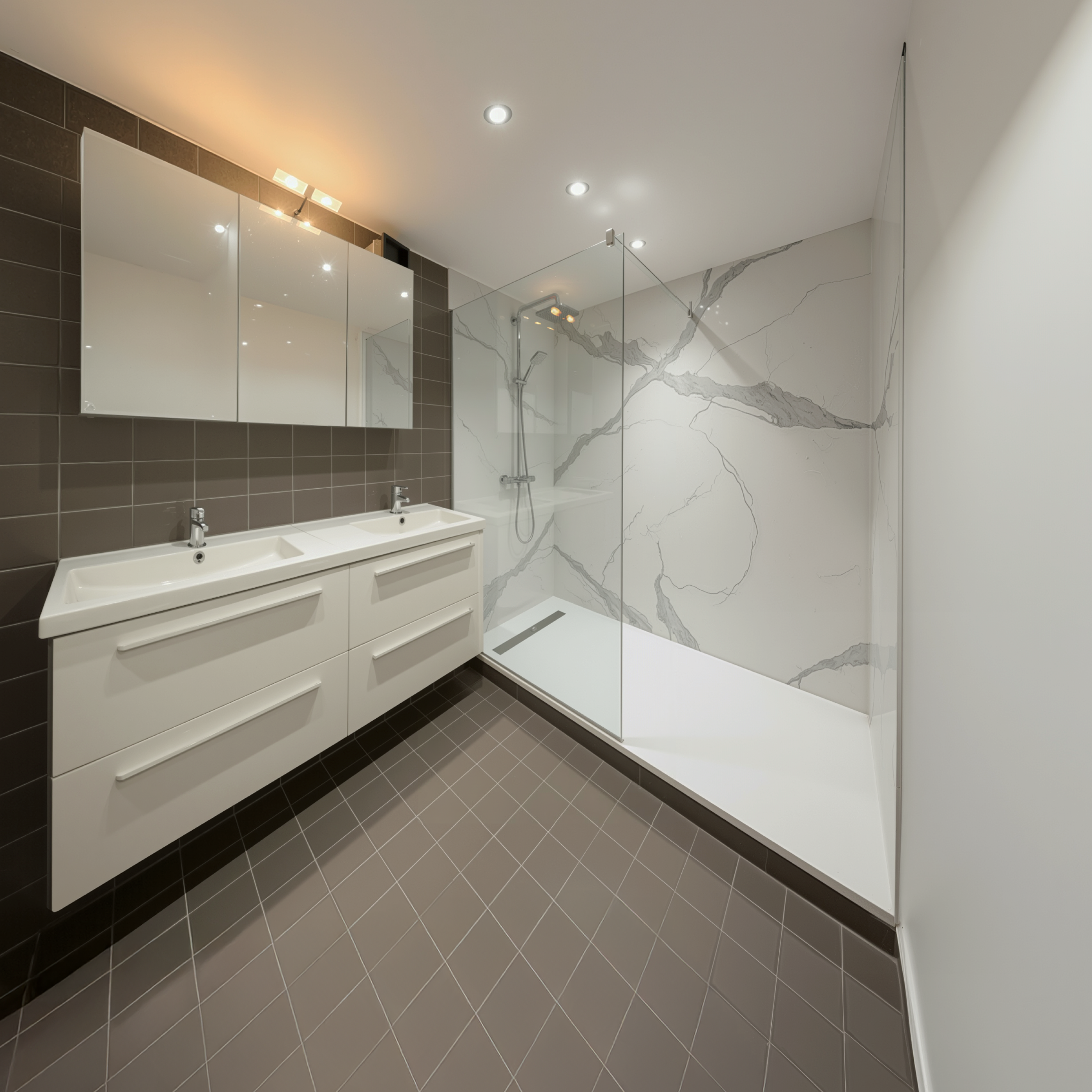 Badkamer 1 na de renovatie