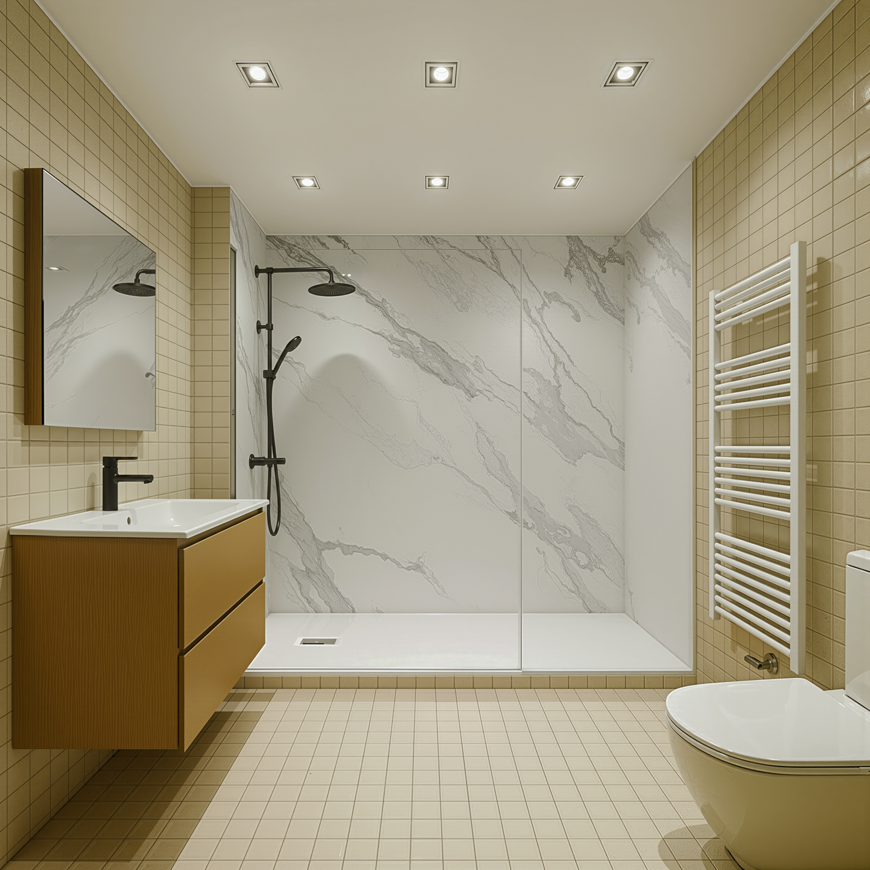 Badkamer 2 na de renovatie