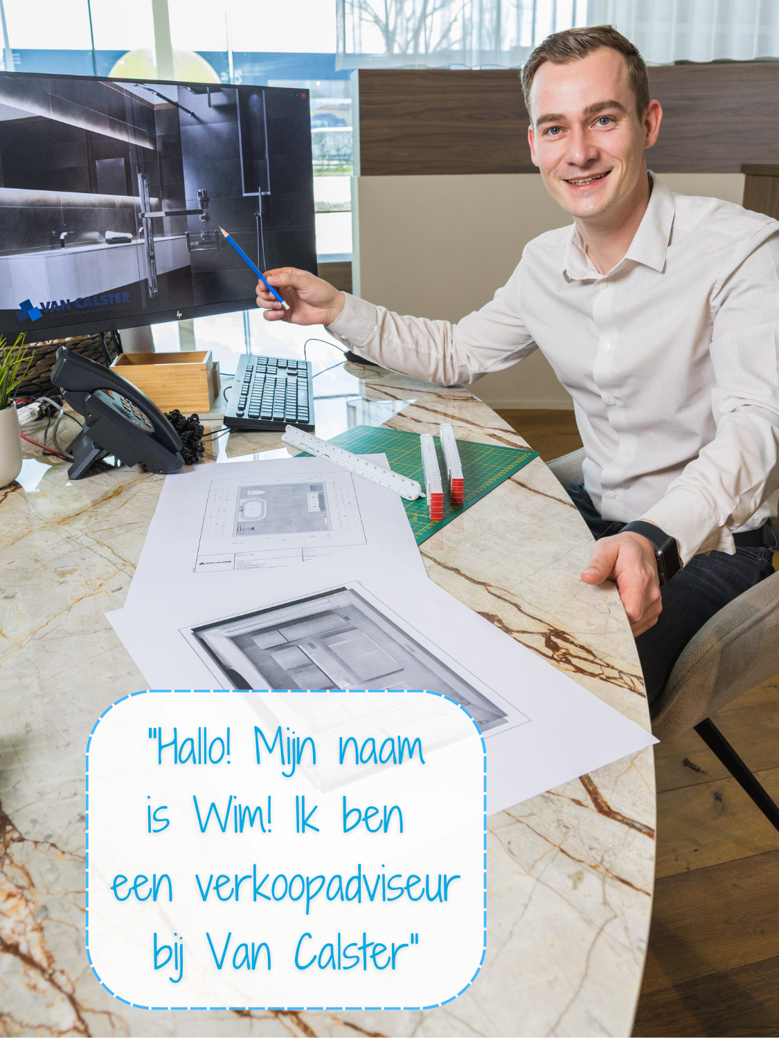 Hoi! Mijn naam is Koen! Ik ben een verkoper bij Van Calster