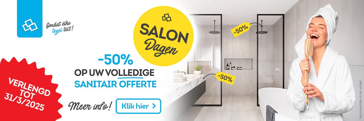 Salon -50% verlenging