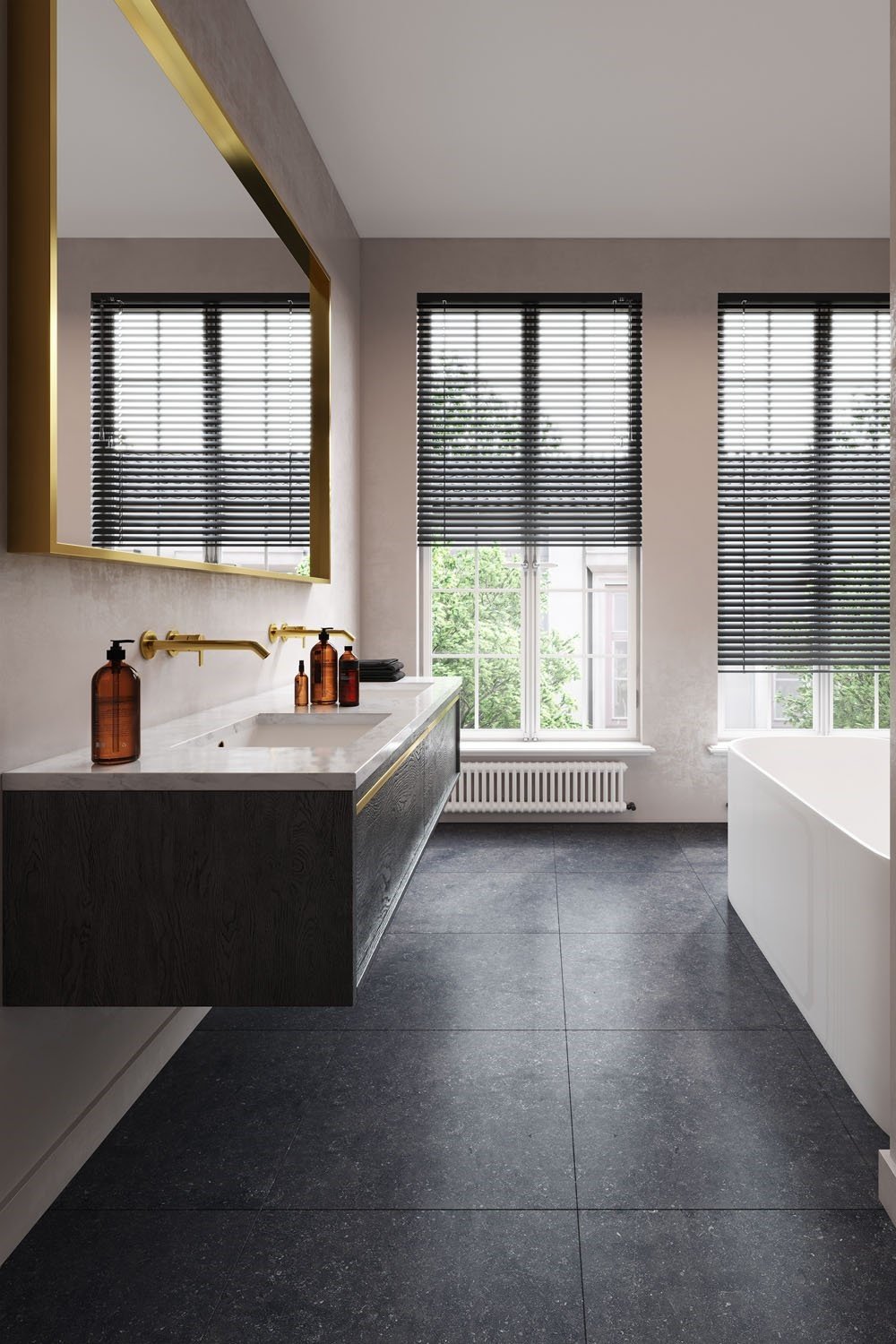 PDP Pierre Bleue Noir interieur