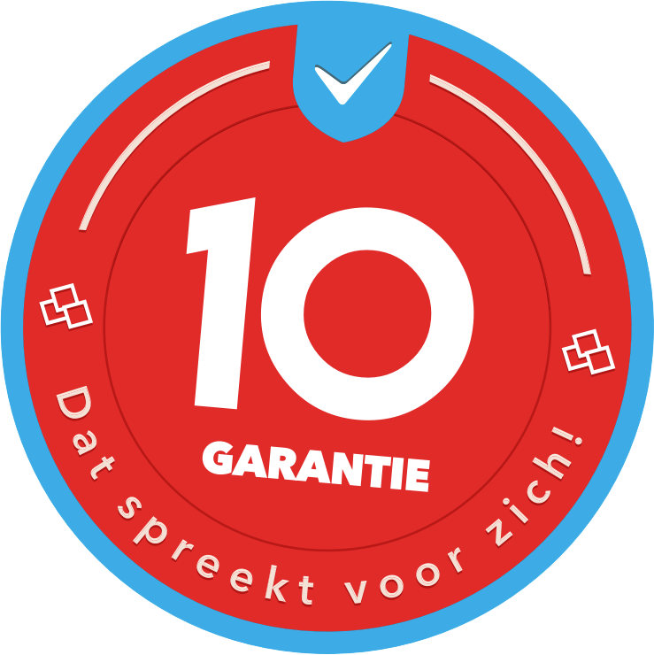 10 jaar garantie