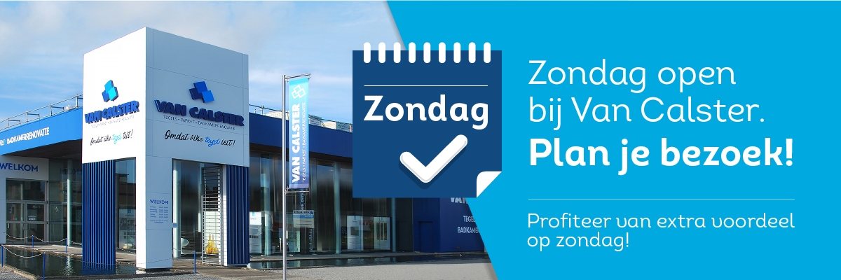 Zondag open bij Van Calster. Plan je bezoek!