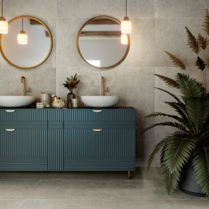 XXL Tegels - Boardwalk Argento - Argento - 120x120 cm
