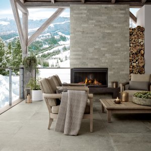 XXL Tegels - Boardwalk Argento - Argento - 120x120 cm