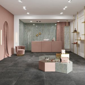 XXL Tegels - Motion Grigio  - Grigio - 60x120 cm