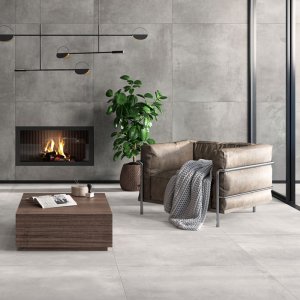 Keramische Tegel - Vesuvio Dark Rett. - Dark - 60x60 cm
