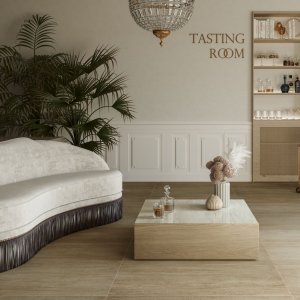 XXL Tegels - Travertino Beige - Beige - 60x120 cm