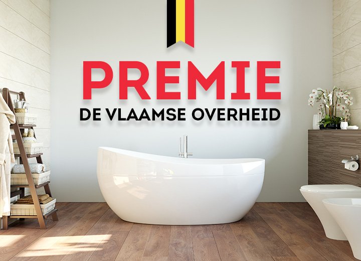 Renoveer je badkamer met steun van de Vlaamse overheid