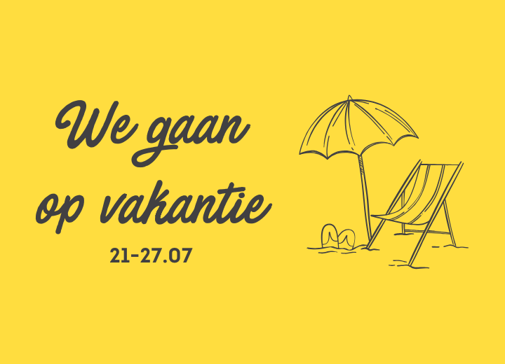 Zomerverlof bij Van Calster