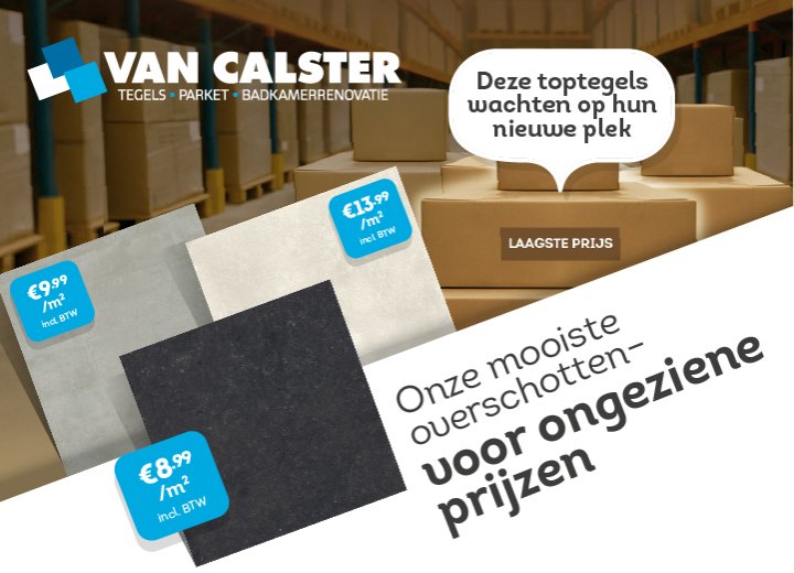 Te mooi om te blijven liggen – ontdek onze uitzonderlijke stockactie