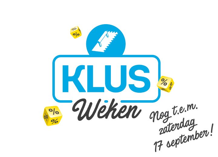 Profiteer 2x tijdens onze Klusweken!