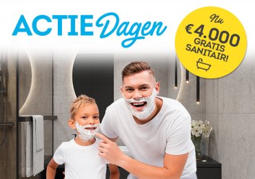Actiedagen met nu gratis sanitair t.w.v. 4.000 euro