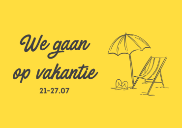 Zomerverlof bij Van Calster