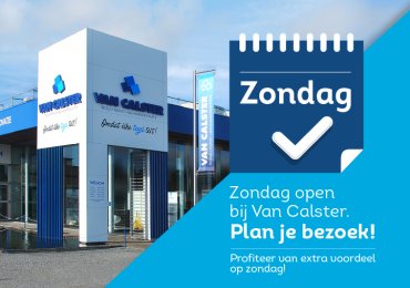 Zondag open bij Van Calster. Plan je bezoek!