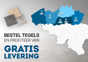 Gratis levering op tegels in februari & maart!
