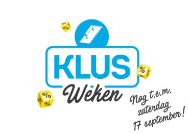 Profiteer 2x tijdens onze Klusweken!